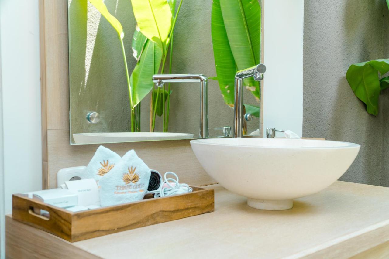 Three Gold Luxury Private Villas Ubud Kültér fotó
